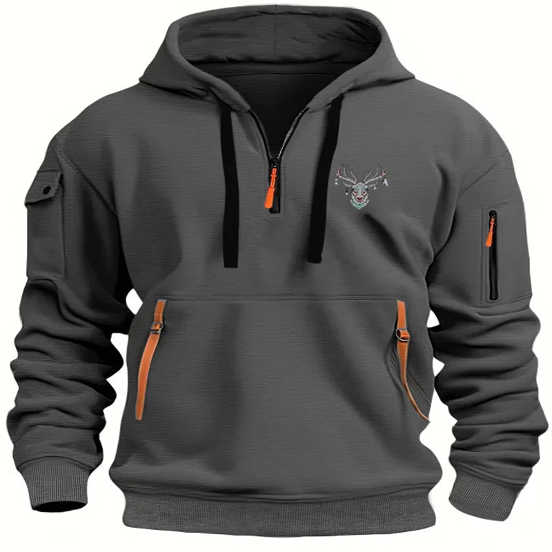 Casual Hooded Sweatshirt