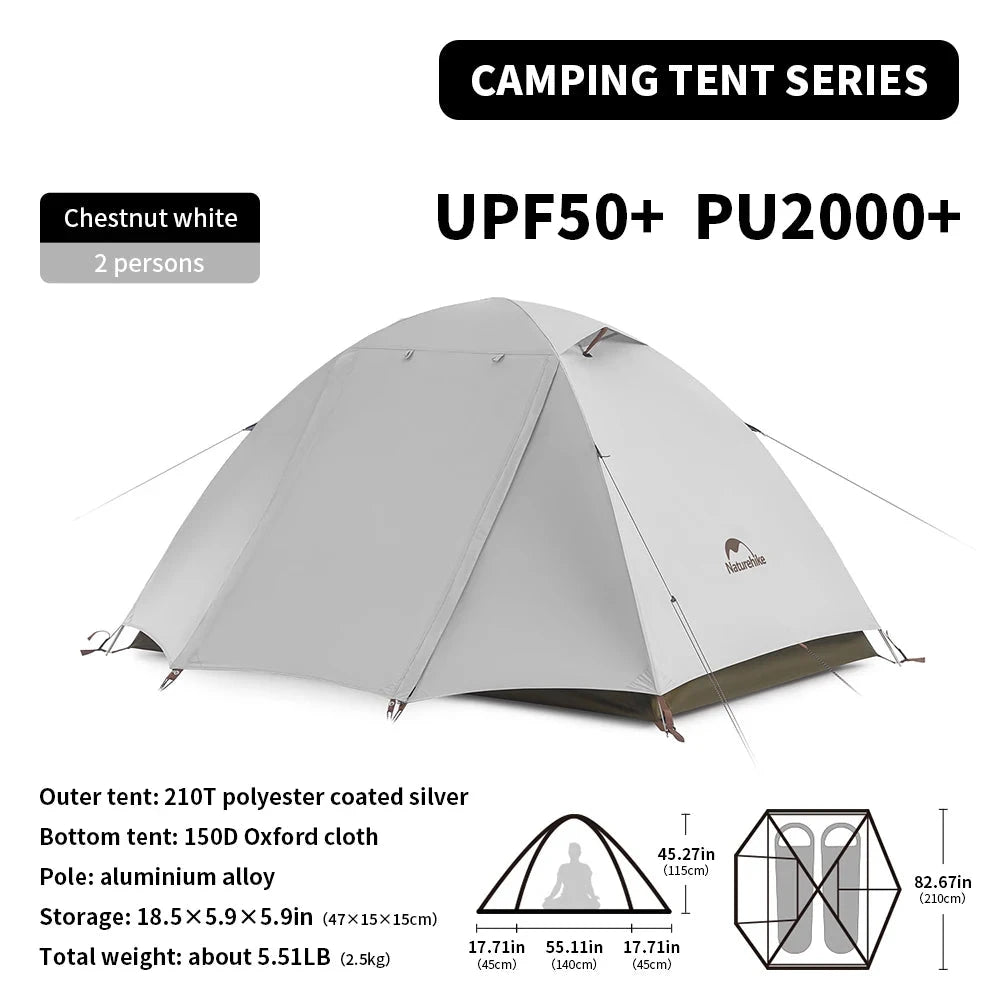 Naturehike 2-3 Person Waterproof Camping Tent