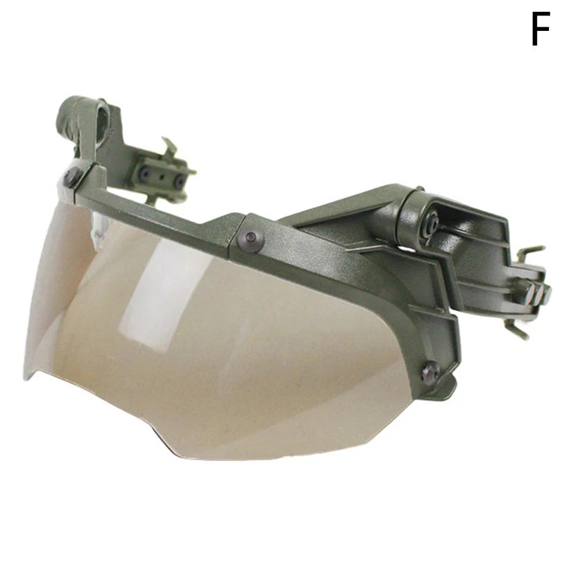 GUOMUZI Adjustable Tactical Helmet Flip Goggles