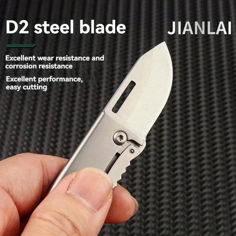 Mini Portable D2 Steel Folding Knife