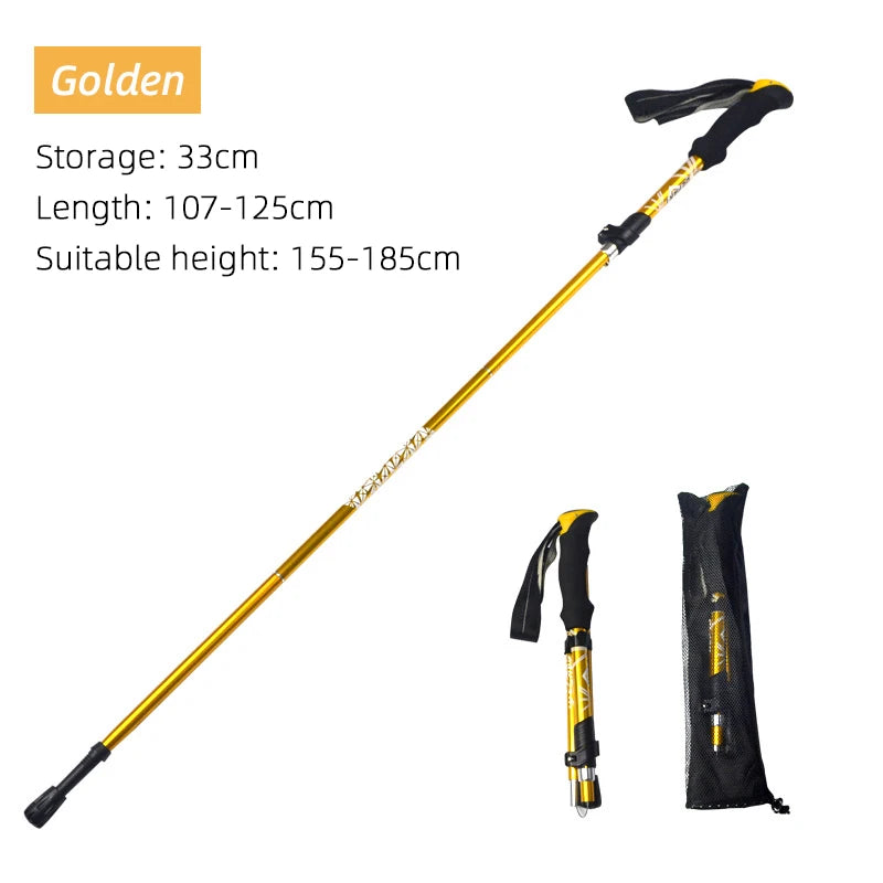 5-Section Foldable Trekking Pole