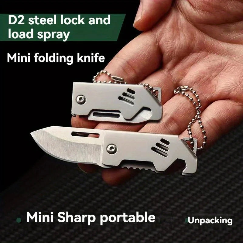 Mini Portable D2 Steel Folding Knife