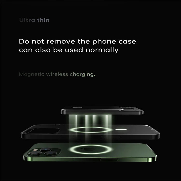 Alloy Magnetic Power Bank Wireless Fast Charger
