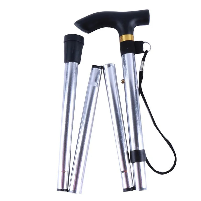 Outdoor Folding Aluminum Alloy Trekking Pole