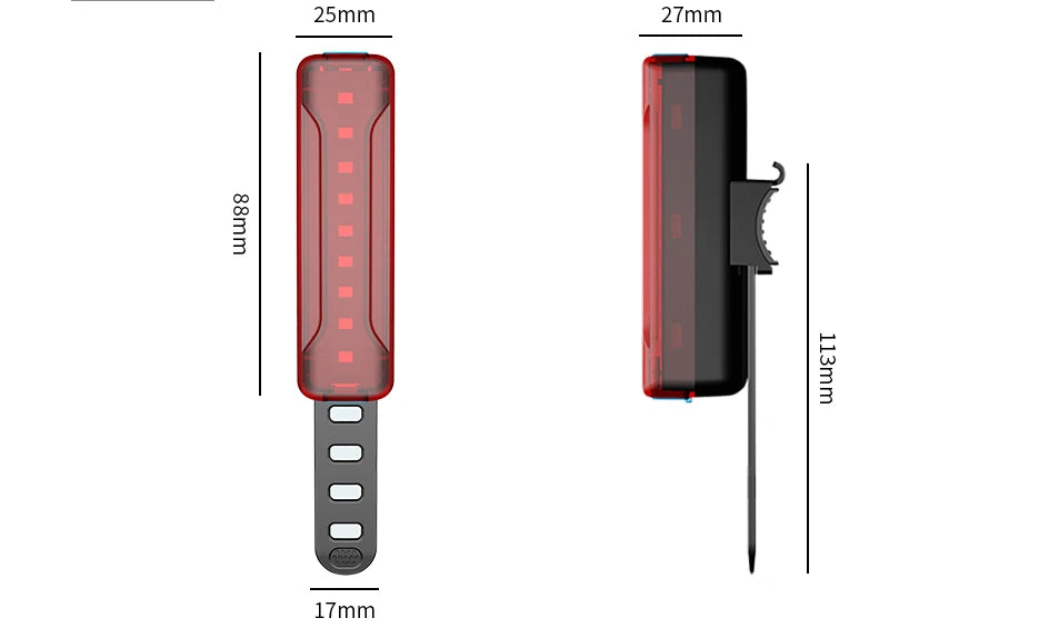 Bike Light with OLED Display & Power Bank