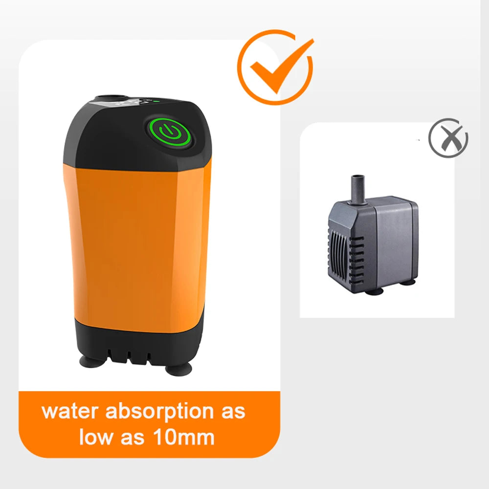 Portable Camping Shower with Digital Display