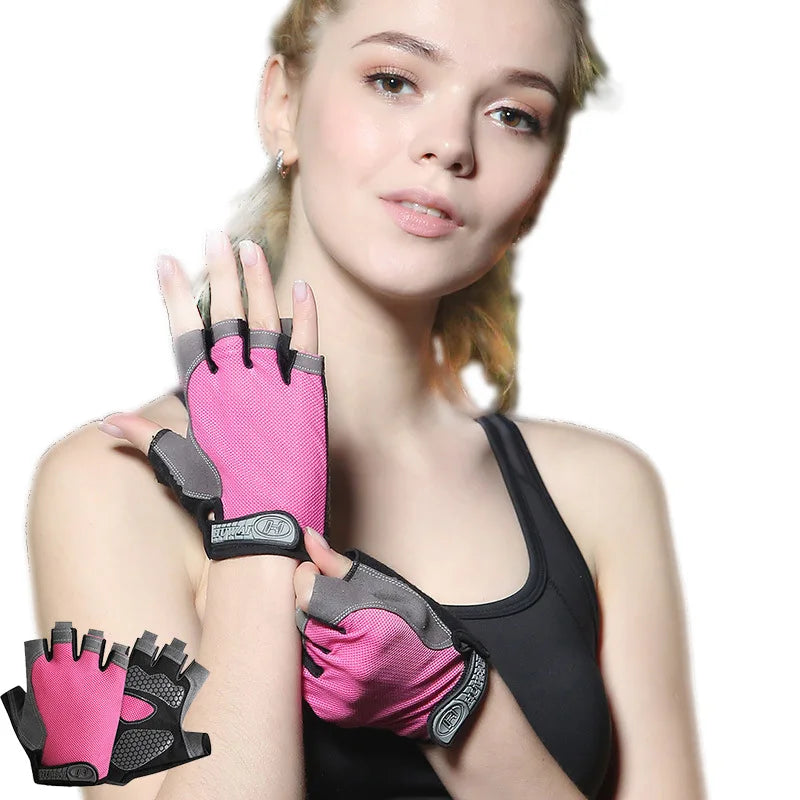 Half Finger Gloves Gym Fitness Anti-Slip