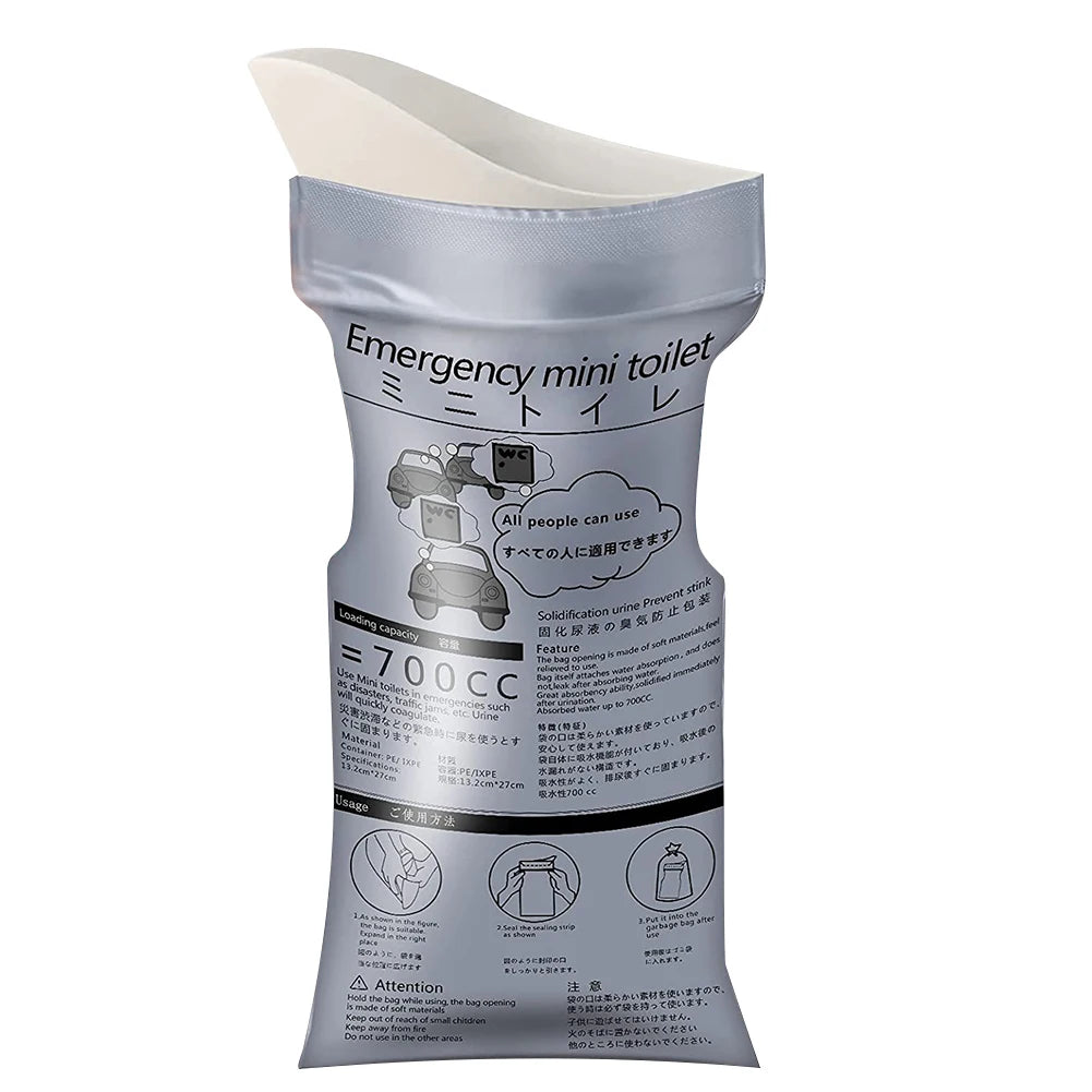 Outdoor Emergency Urinate Bags