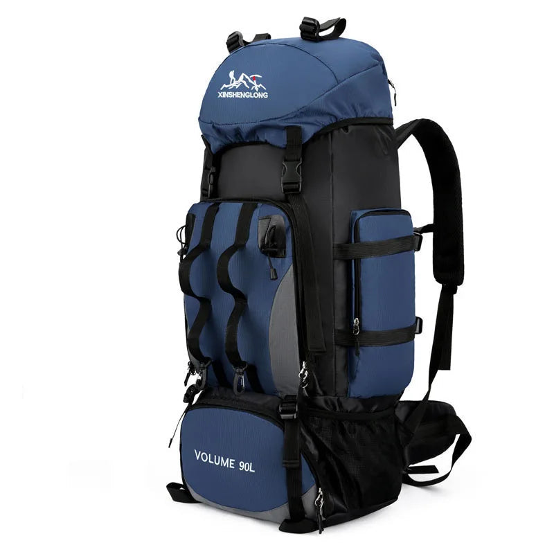 90L Waterproof Hiking Camping Backpack