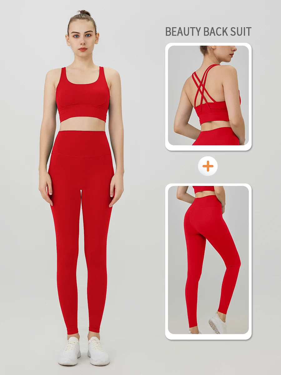 2 Piece Yoga Clothes Women's Tracksuit