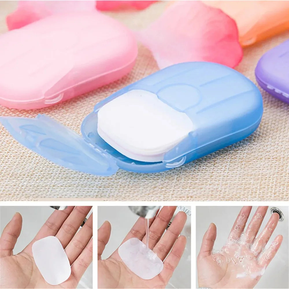 Portable Soap Paper – Disposable Mini Soaps