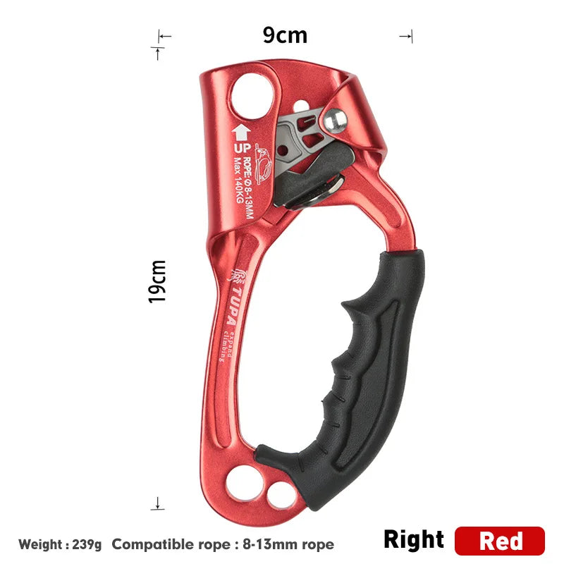 Outdoor Rock Climbing SRT Hand Ascender Device
