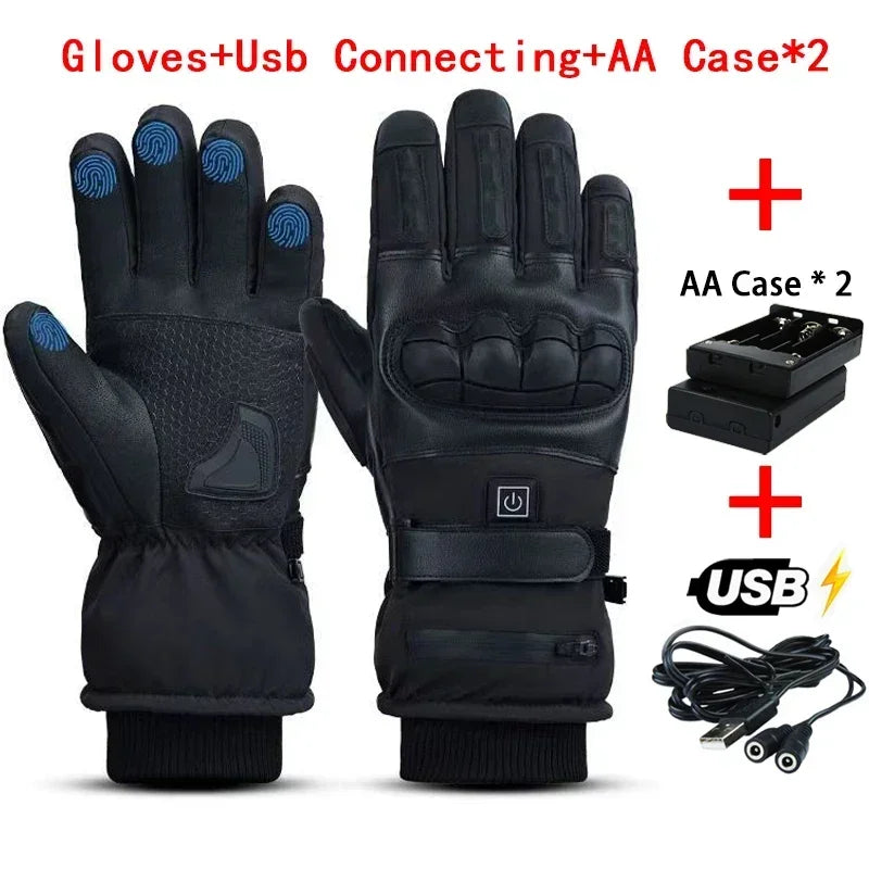 Rechargeable Winter Thermal Heat Gloves