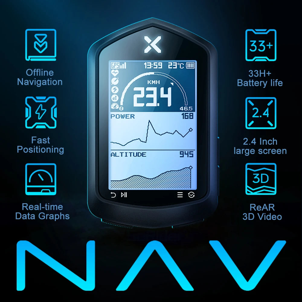 XOSS NAV GPS Bike Computer