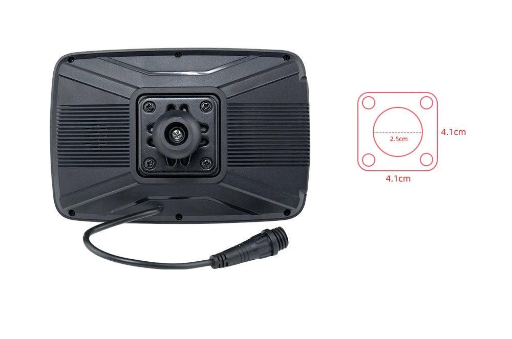 Portable Motorcycle GPS Navigation Dashboard