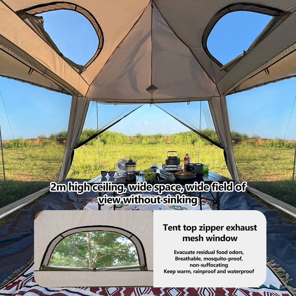 Sonuto Outdoor Quick-Open Camping Canopy Tent