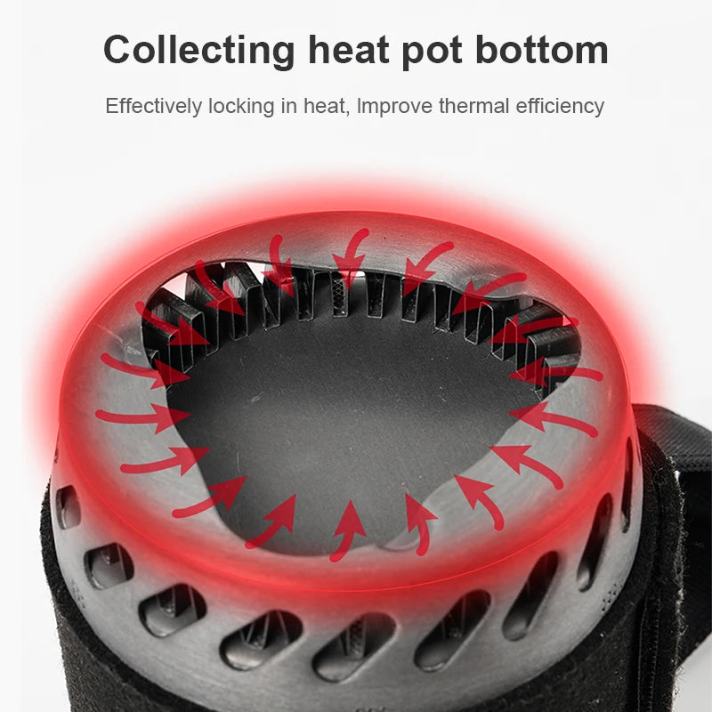 BRS 61 Integrated Heat Collecting Pot Burner