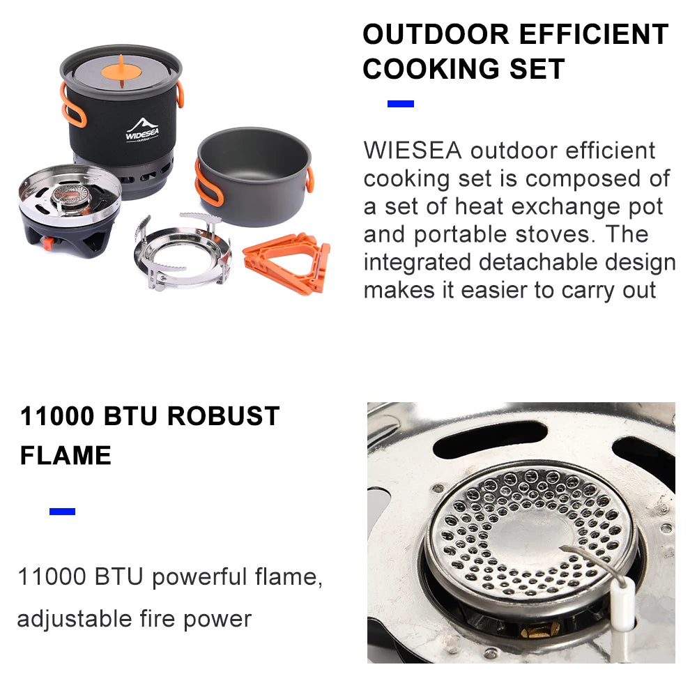 Widesea outdoor cooking kit