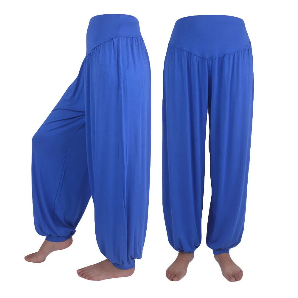 Women's Elastic Loose Casual Cotton Pants