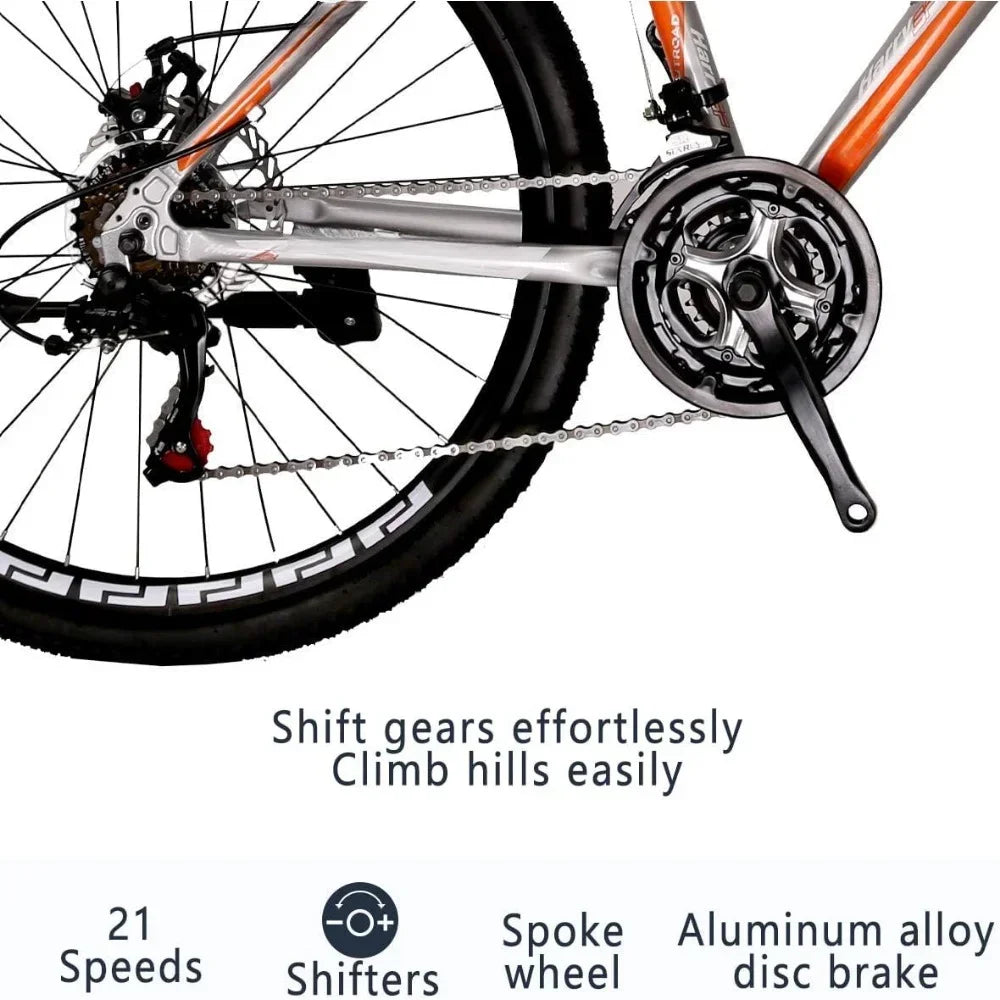26" Aluminum Frame Mountain Bike