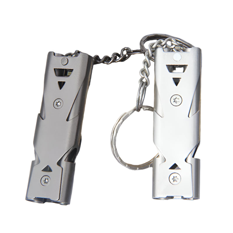 Portable 180 dB Aluminum Alloy Whistle