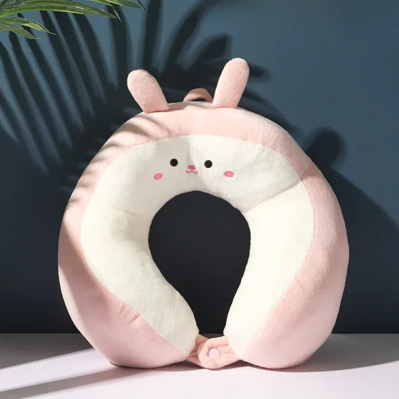 Commuting Nap Cartoon Neck Pillow