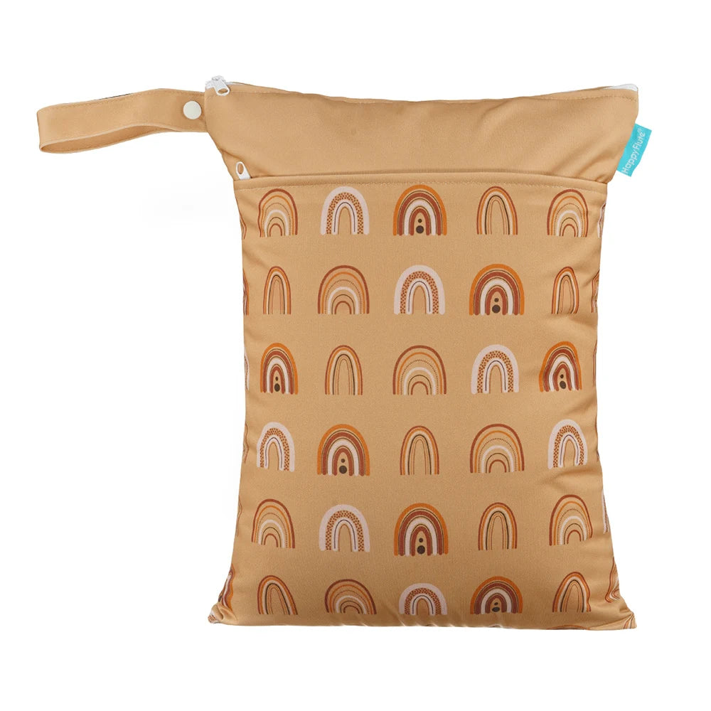 HappyFlute Waterproof Wet/Dry Travel Bag with Double Zippers