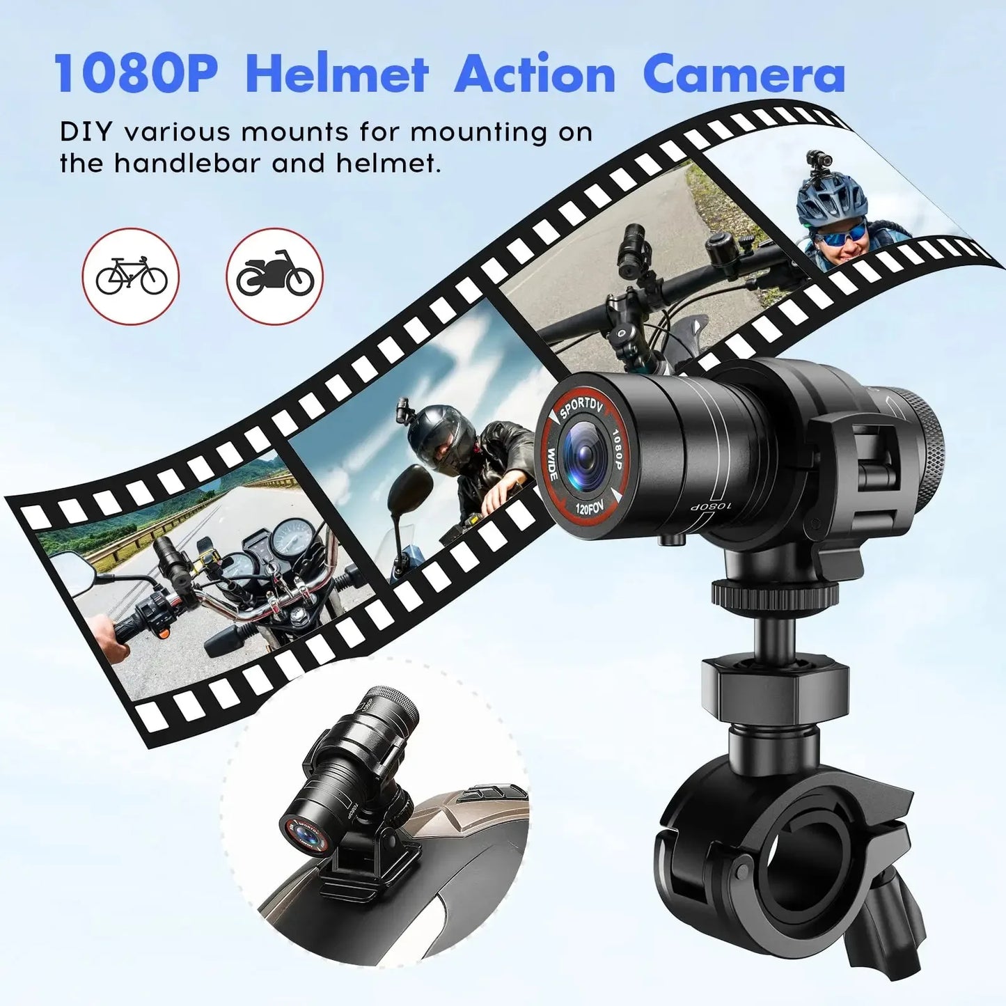 1080P Helmet Action Camera