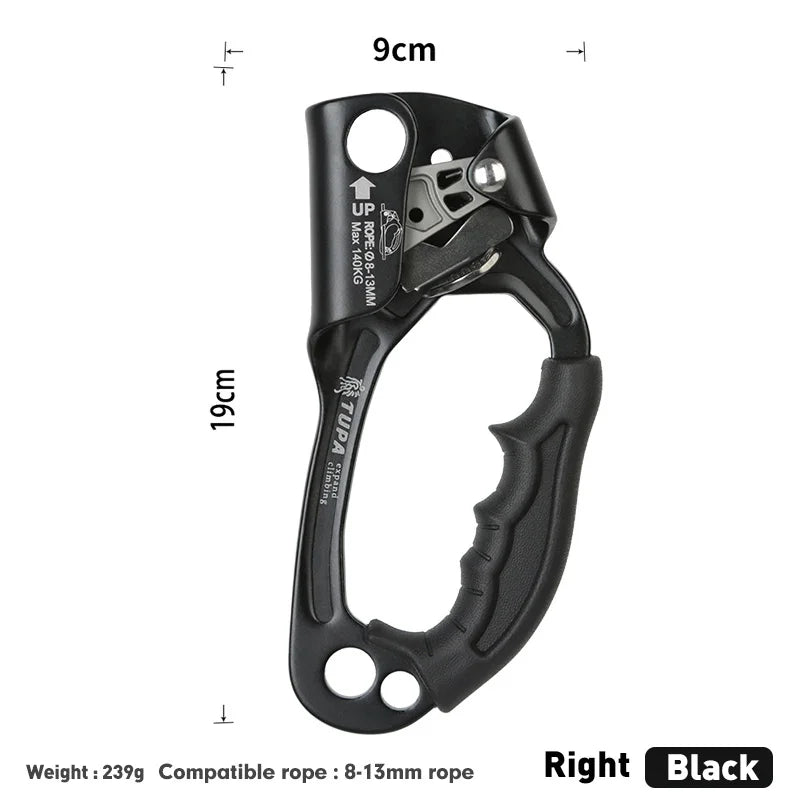 Outdoor Rock Climbing SRT Hand Ascender Device