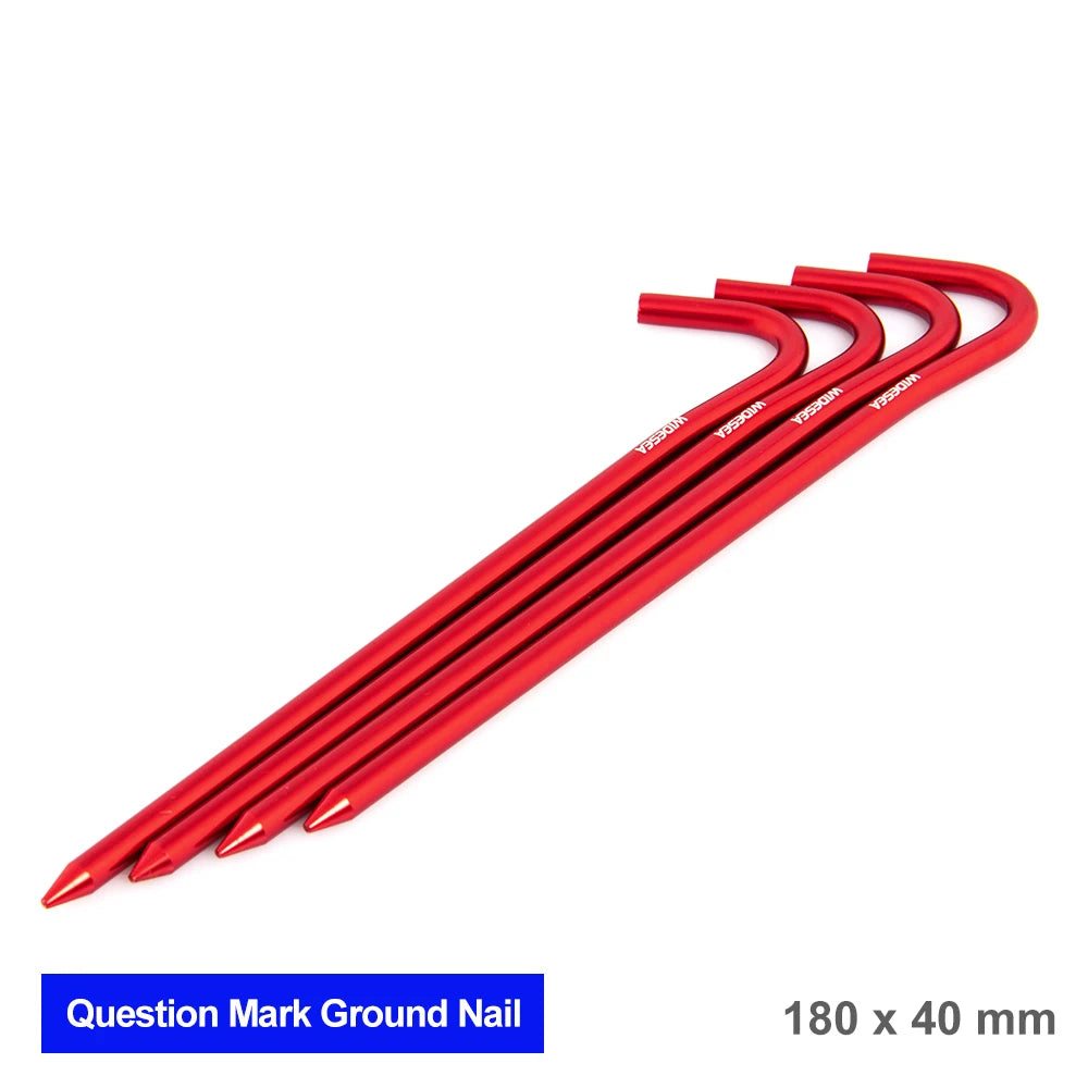 Widesea Camping 4pc/set Tent Pegs Stakes Nails