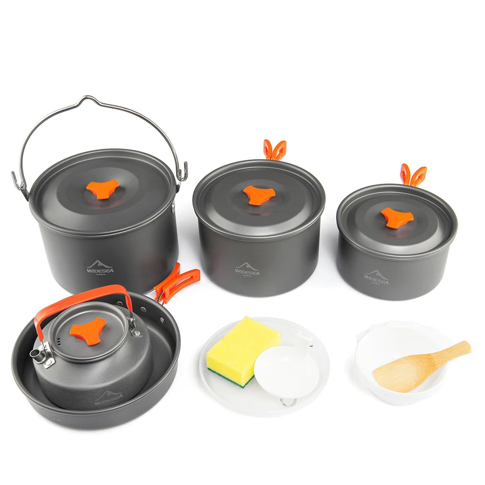 Widesea Aluminum Alloy Outdoor Cooking Pot