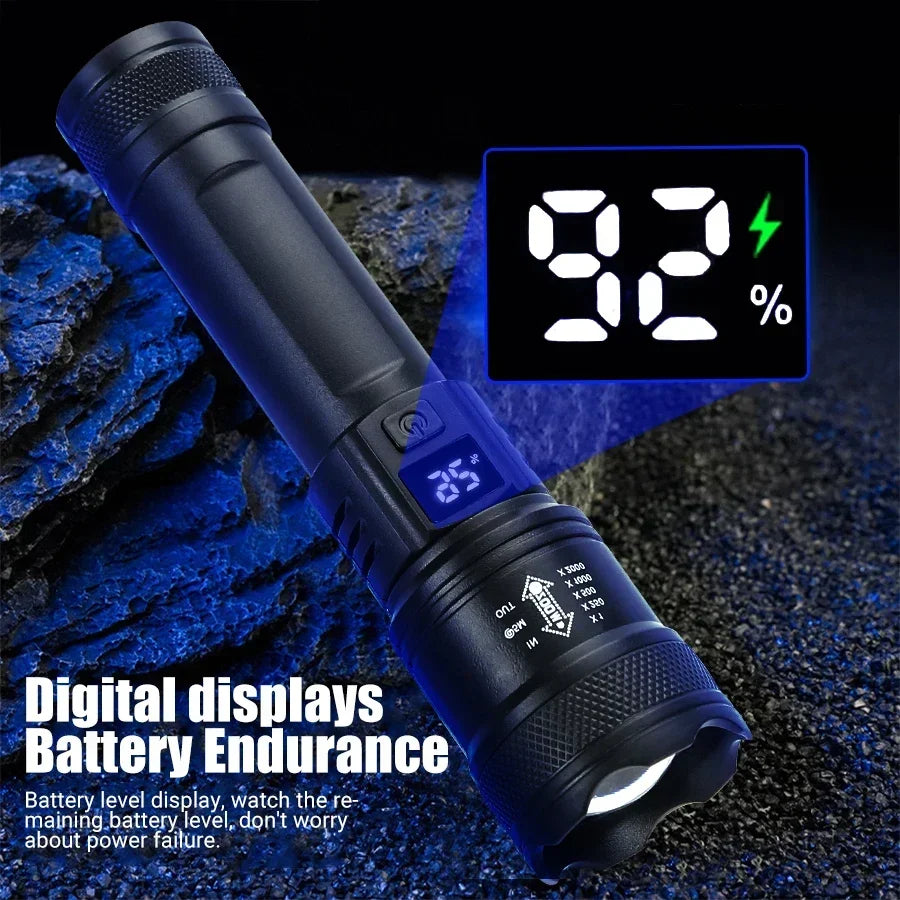 9900LM Powerful LED Flashlight