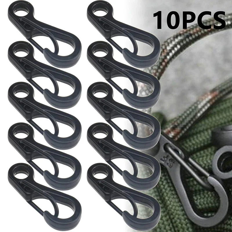 10Pcs/lot Carabiner Gear Hooks