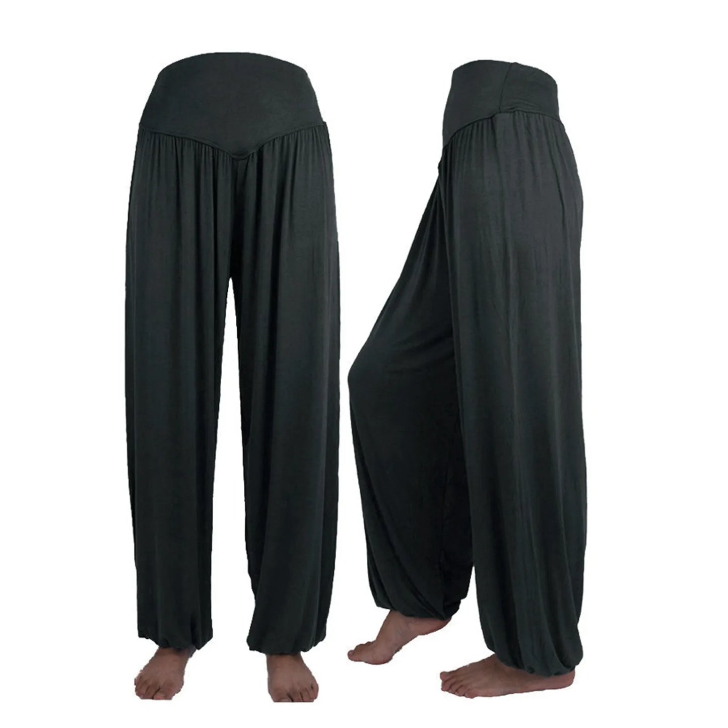 Women's Elastic Loose Casual Cotton Pants