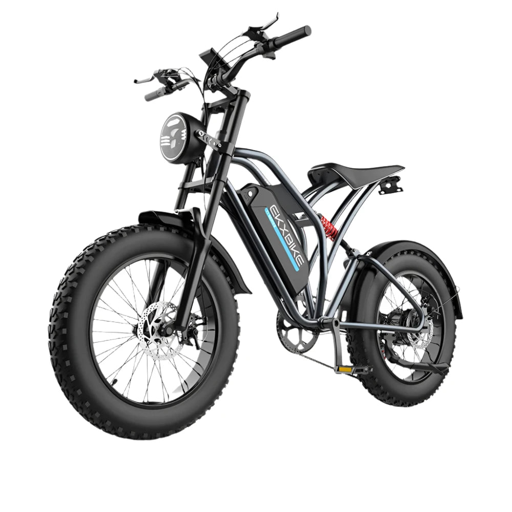 EKX T1 1000W Fat Tire Electric Mountain Bike