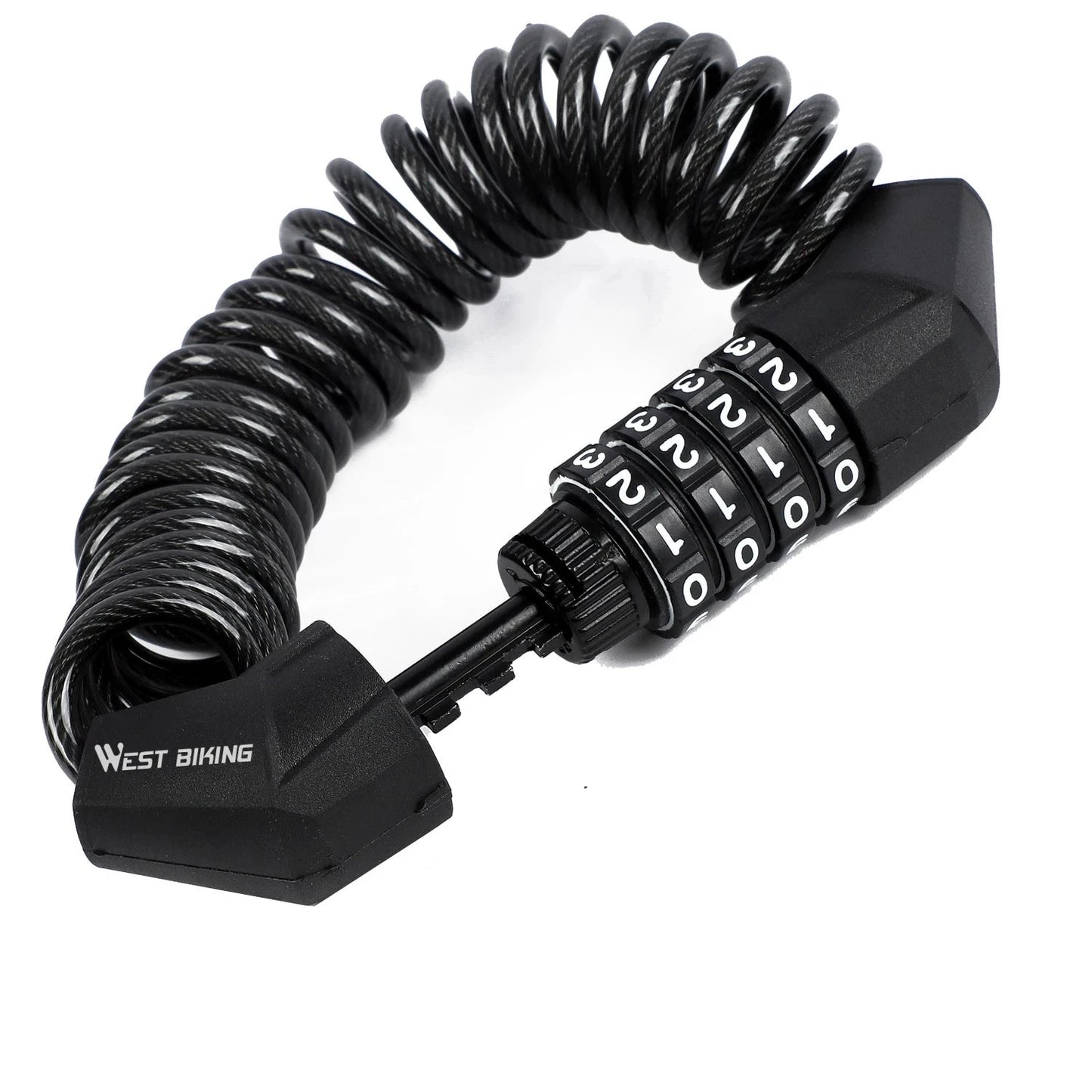 WEST BIKING 4-Digit Combination Bicycle Lock