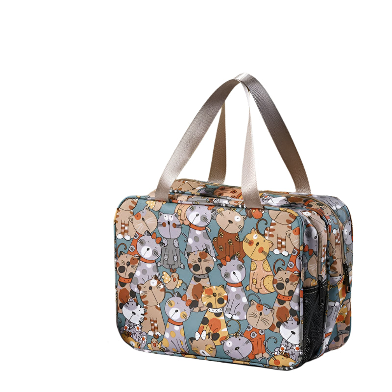 Large Capacity Cartoon Cosmetic Bag