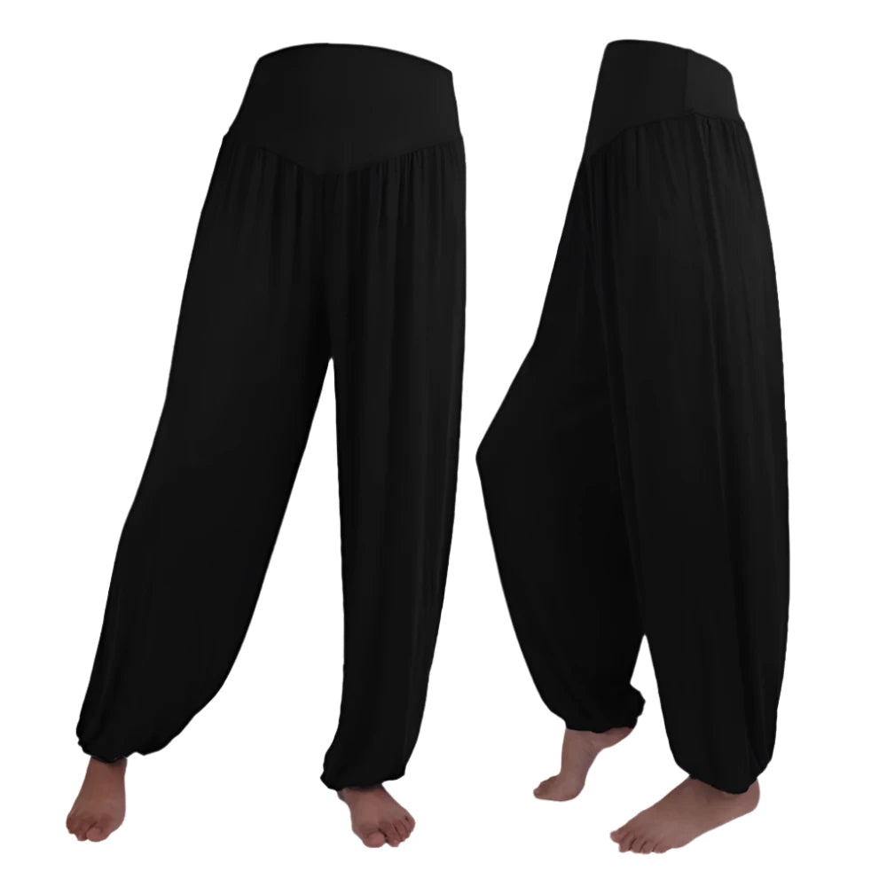 Women's Elastic Loose Casual Cotton Pants