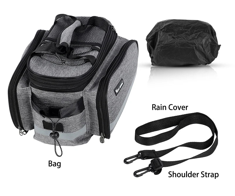 WEST BIKING Bike Rear Rack Bag