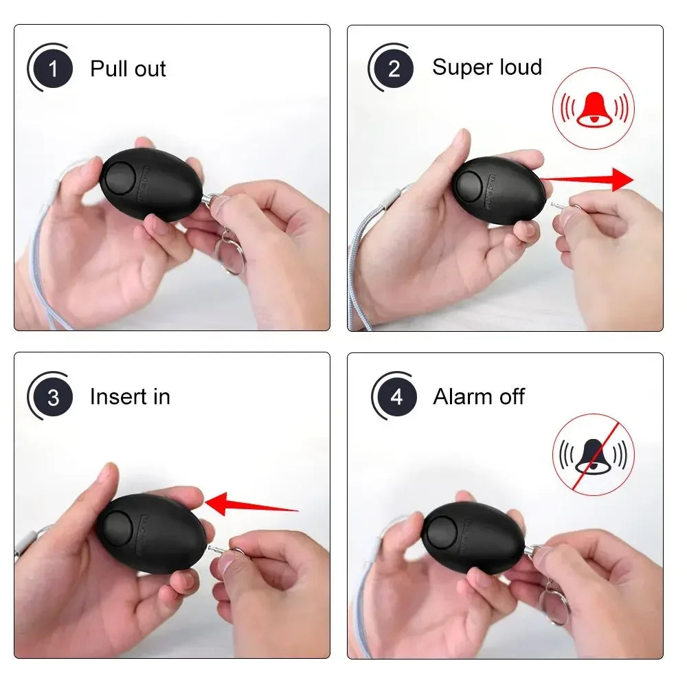120dB Safe Sound Self-Defense Alarm