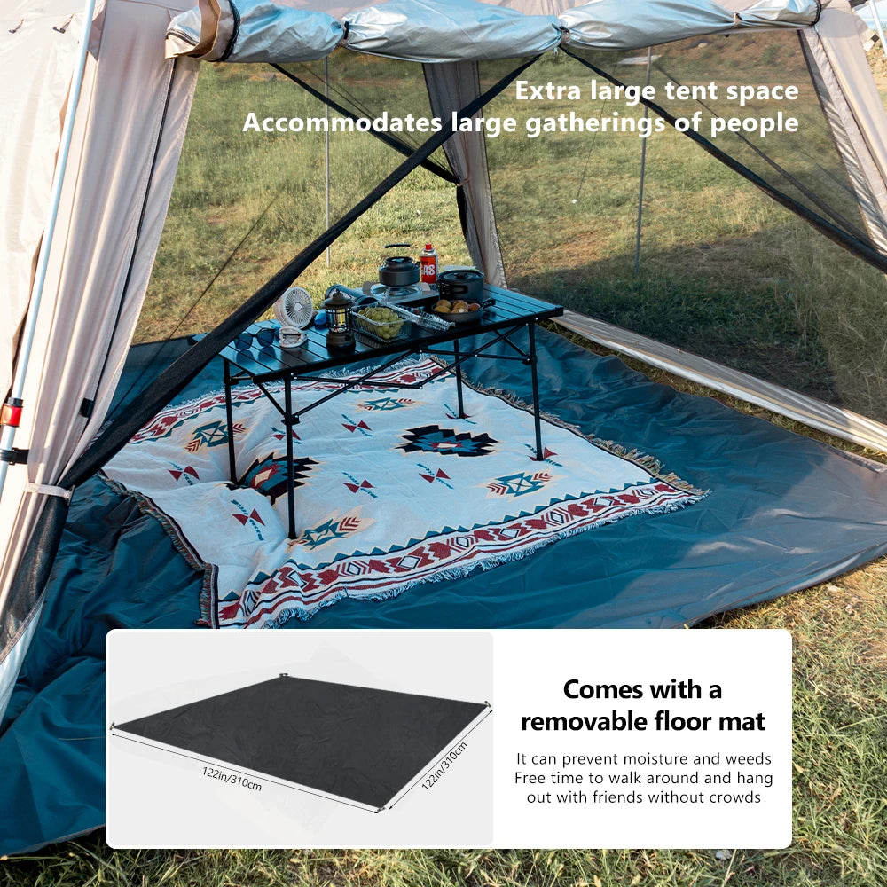 Sonuto Outdoor Quick-Open Camping Canopy Tent