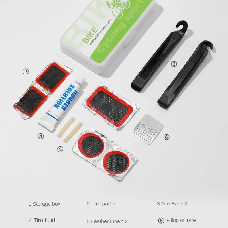 Bicycle Repair Kit with Pump