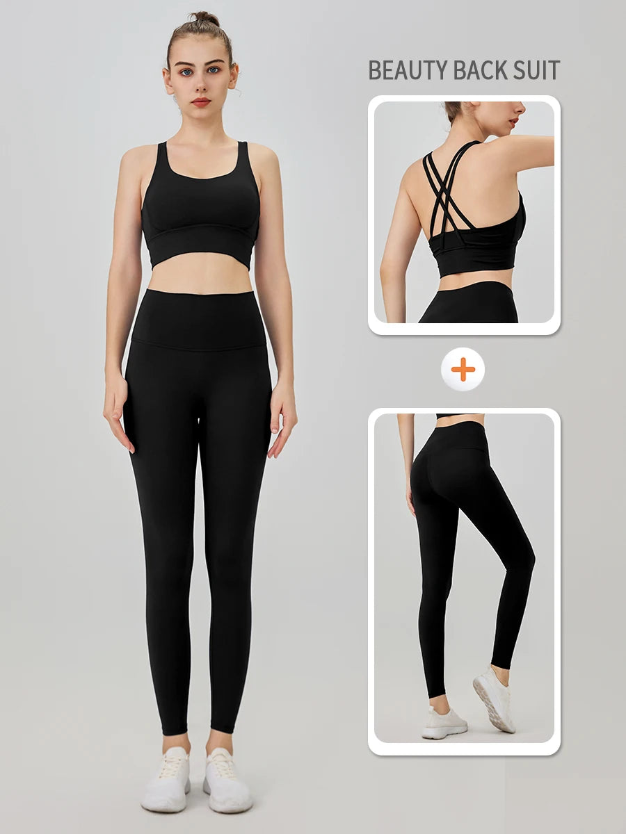2 Piece Yoga Clothes Women's Tracksuit