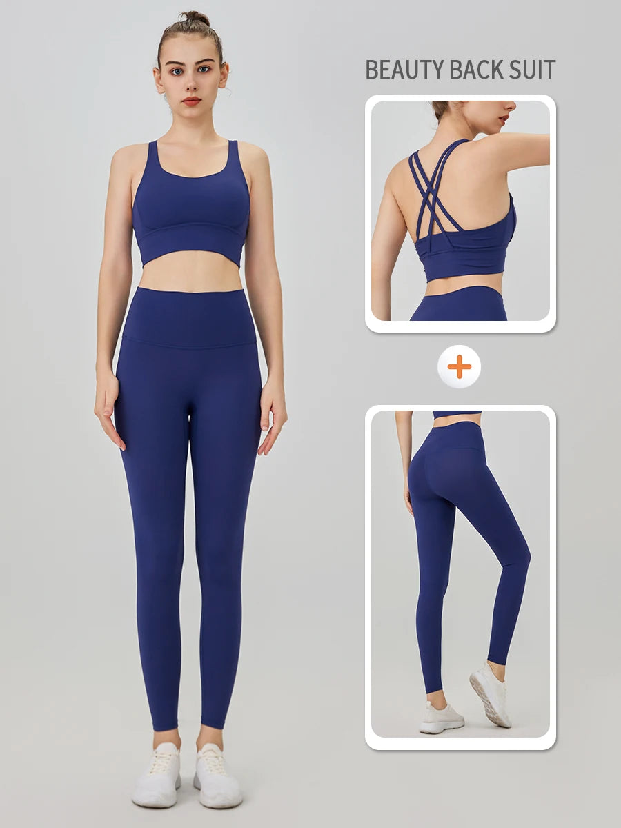 2 Piece Yoga Clothes Women's Tracksuit