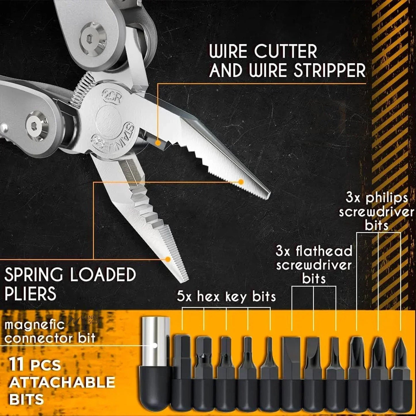 Sanke Rescue Multitool 24-in-1