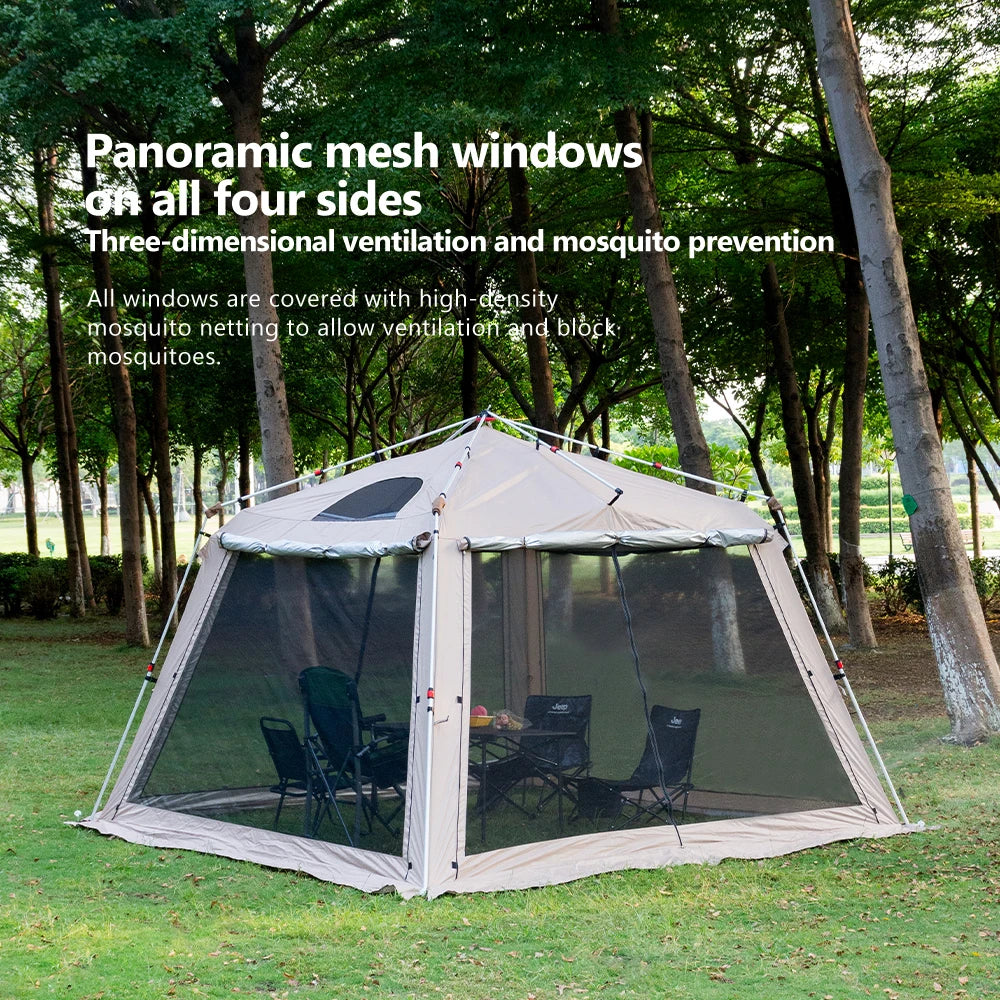 Sonuto Outdoor Quick-Open Camping Canopy Tent
