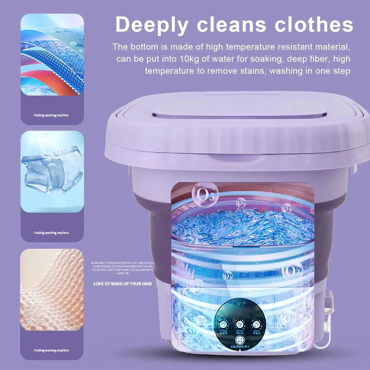 Mini Portable Folding Washing Machine