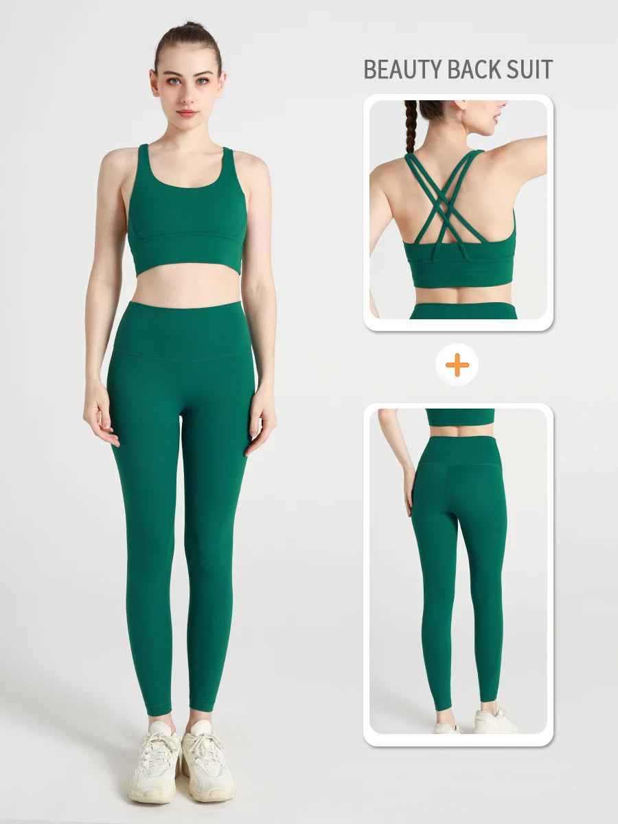 2 Piece Yoga Clothes Women's Tracksuit