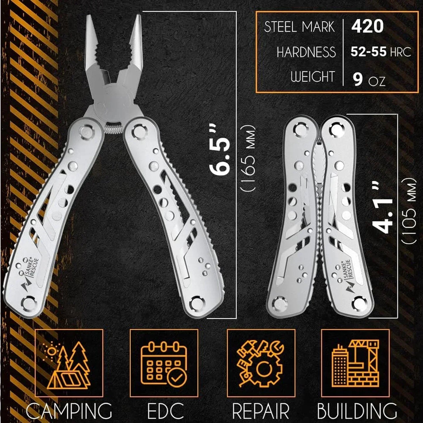 Sanke Rescue Multitool 24-in-1