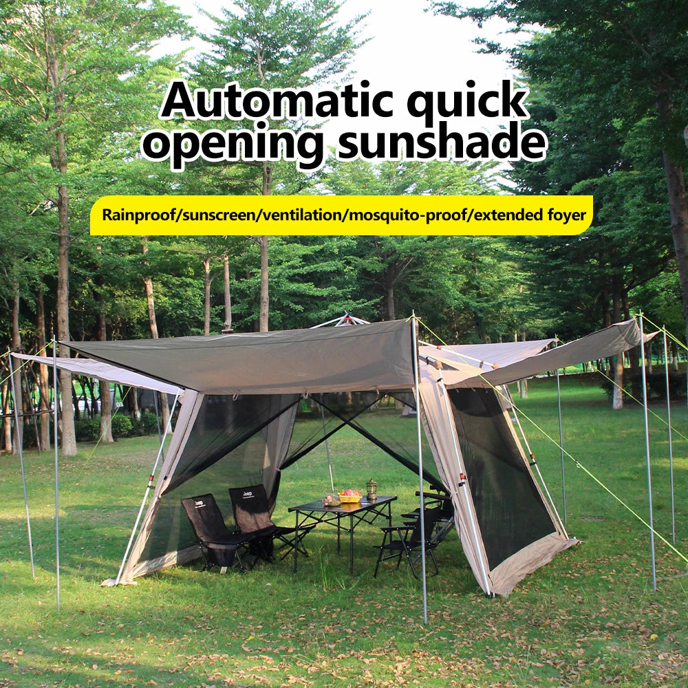 Sonuto Outdoor Quick-Open Camping Canopy Tent